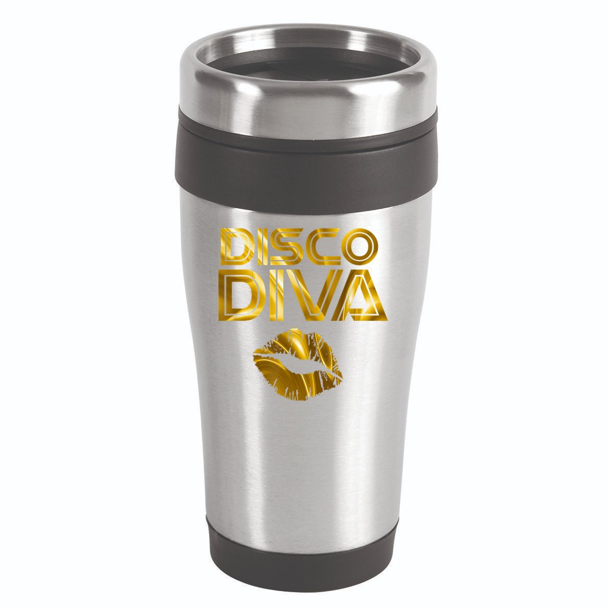 Disco Diva | 60s 70s 80s Costume Party Wear Outfit Tshirt 16oz Travel Tumbler