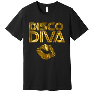 Disco Diva | 60s 70s 80s Costume Party Wear Outfit Tshirt Premium T-Shirt