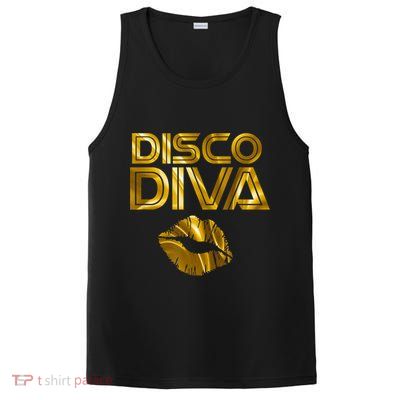 Disco Diva | 60s 70s 80s Costume Party Wear Outfit Tshirt PosiCharge Competitor Tank