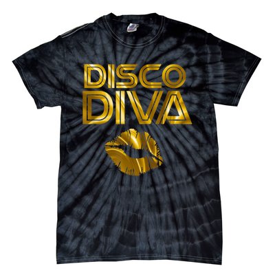 Disco Diva | 60s 70s 80s Costume Party Wear Outfit Tshirt Tie-Dye T-Shirt