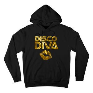 Disco Diva | 60s 70s 80s Costume Party Wear Outfit Tshirt Tall Hoodie