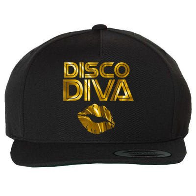 Disco Diva | 60s 70s 80s Costume Party Wear Outfit Tshirt Wool Snapback Cap