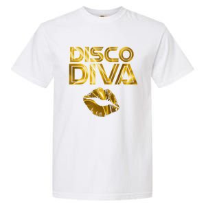 Disco Diva | 60s 70s 80s Costume Party Wear Outfit Tshirt Garment-Dyed Heavyweight T-Shirt