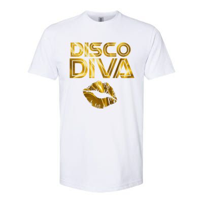 Disco Diva 60s 70s 80s Costume Party Wear Outfit Softstyle® CVC T-Shirt