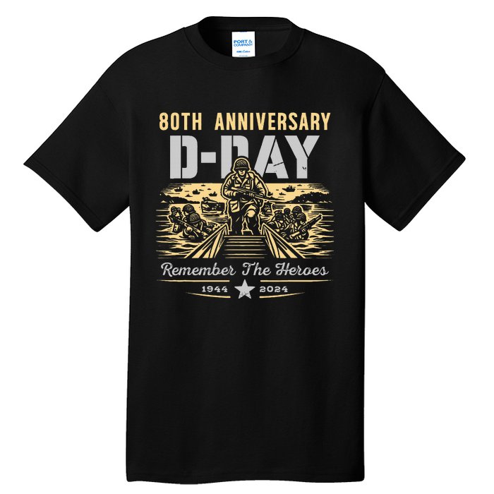 D Day 80th AnniversaryD Day 80th Anniversary Tall T-Shirt