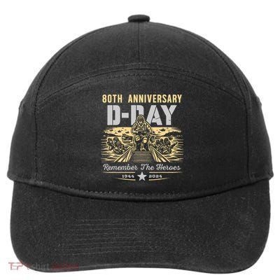 D Day 80th AnniversaryD Day 80th Anniversary 7-Panel Snapback Hat
