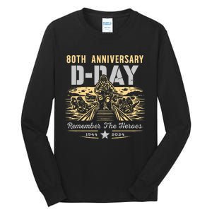 D Day 80th AnniversaryD Day 80th Anniversary Tall Long Sleeve T-Shirt