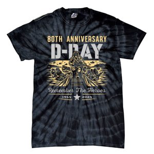 D Day 80th AnniversaryD Day 80th Anniversary Tie-Dye T-Shirt