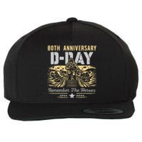 D Day 80th AnniversaryD Day 80th Anniversary Wool Snapback Cap