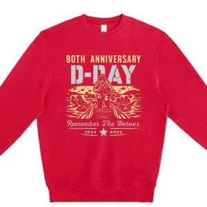 D Day 80th AnniversaryD Day 80th Anniversary Premium Crewneck Sweatshirt