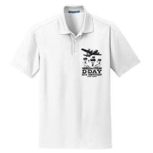 D Day 80th Anniversary D Day Costumes Dry Zone Grid Polo