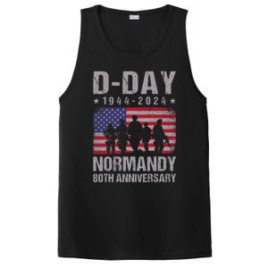 D Day 80th Anniversary 19442024 Normandy Us Flag D Day PosiCharge Competitor Tank