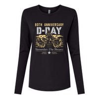 D Day 80th AnniversaryD Day 80th Anniversary Flag Womens Cotton Relaxed Long Sleeve T-Shirt