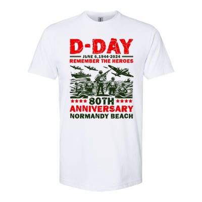 D Day 80th AnniversaryD Day 80th Anniversary Flag Softstyle CVC T-Shirt