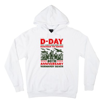 D Day 80th AnniversaryD Day 80th Anniversary Flag Hoodie