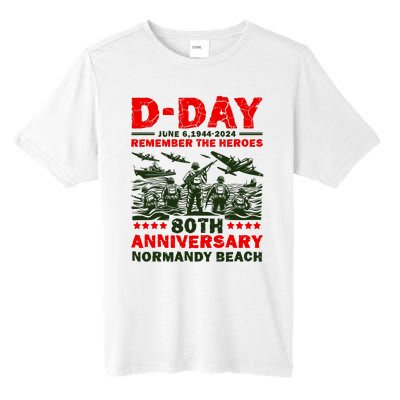 D Day 80th AnniversaryD Day 80th Anniversary Flag Tall Fusion ChromaSoft Performance T-Shirt