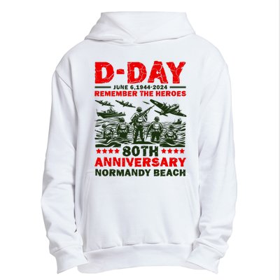 D Day 80th AnniversaryD Day 80th Anniversary Flag Urban Pullover Hoodie