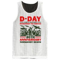 D Day 80th AnniversaryD Day 80th Anniversary Flag Mesh Reversible Basketball Jersey Tank