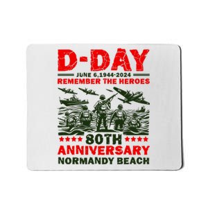 D Day 80th AnniversaryD Day 80th Anniversary Flag Mousepad