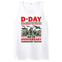 D Day 80th AnniversaryD Day 80th Anniversary Flag PosiCharge Competitor Tank