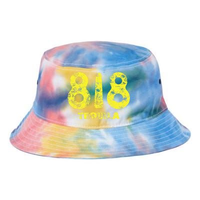 Drinking Design 818 Tequila Wine Lover Grunge Tie Dye Newport Bucket Hat