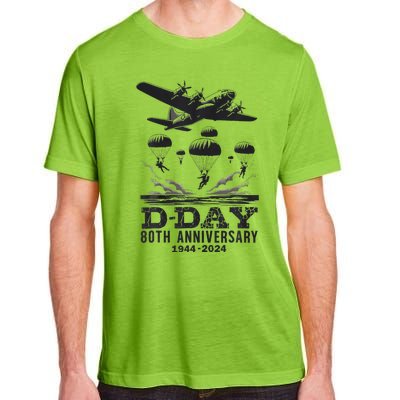 D Day 80th Anniversary Fathers Day Adult ChromaSoft Performance T-Shirt