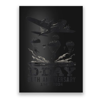 D Day 80th Anniversary Fathers Day Poster