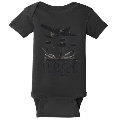 D Day 80th Anniversary Fathers Day Baby Bodysuit
