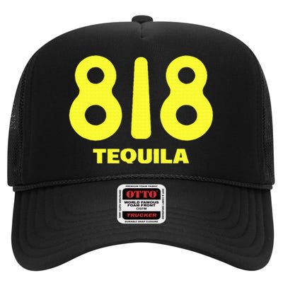 Drinking Design 818 Team Tequila Wine Lover High Crown Mesh Back Trucker Hat