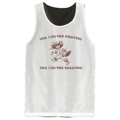 Dillying Dallying 90s Retro Graphic Mesh Reversible Basketball Jersey Tank