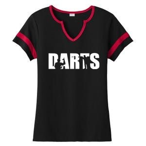 Darts Ladies Halftime Notch Neck Tee