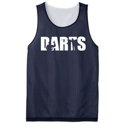 Darts Mesh Reversible Basketball Jersey Tank