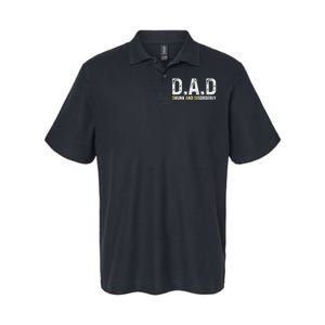 Dad Drunk And Disorderly Softstyle Adult Sport Polo