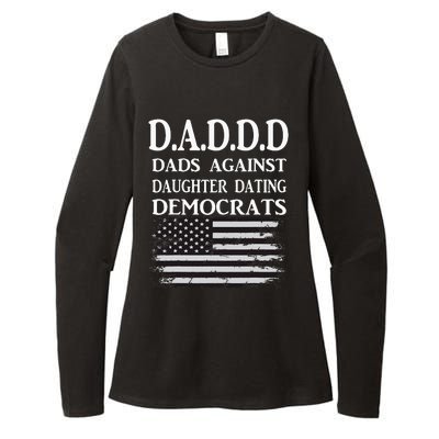 Daddd Dads Against Daughter Dating Democrats Womens CVC Long Sleeve Shirt