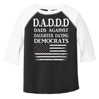 Daddd Dads Against Daughter Dating Democrats Toddler Fine Jersey T-Shirt