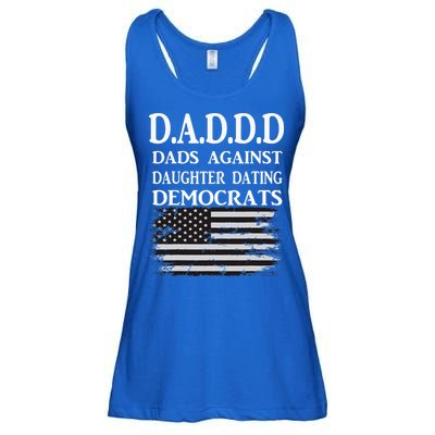 Daddd Dads Against Daughter Dating Democrats Ladies Essential Flowy Tank