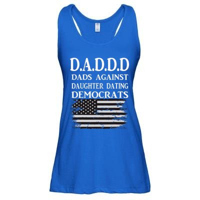 Daddd Dads Against Daughter Dating Democrats Ladies Essential Flowy Tank