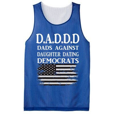 Daddd Dads Against Daughter Dating Democrats Mesh Reversible Basketball Jersey Tank