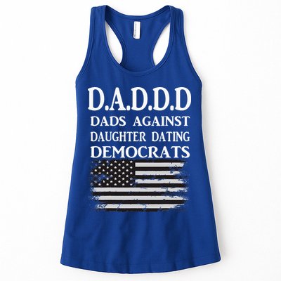 Daddd Dads Against Daughter Dating Democrats Womens Tank Top