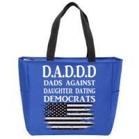 Daddd Dads Against Daughter Dating Democrats Zip Tote Bag