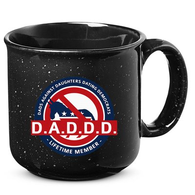 Daddd Dads Against Daughters Dating Democrats 15oz Campfire Ceramic Mug