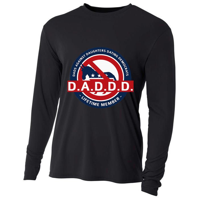 Daddd Dads Against Daughters Dating Democrats Cooling Performance Long Sleeve Crew