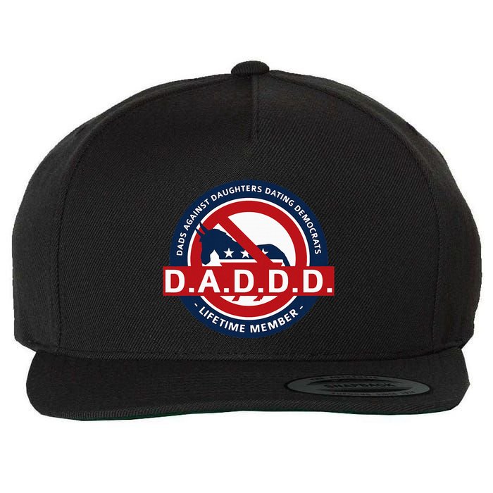 Daddd Dads Against Daughters Dating Democrats Wool Snapback Cap