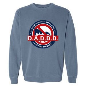 Daddd Dads Against Daughters Dating Democrats Garment-Dyed Sweatshirt