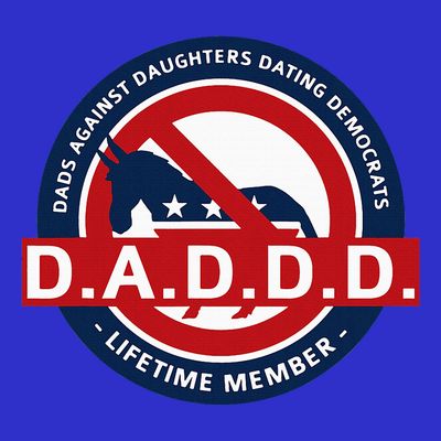 Daddd Dads Against Daughters Dating Democrats T-Shirt