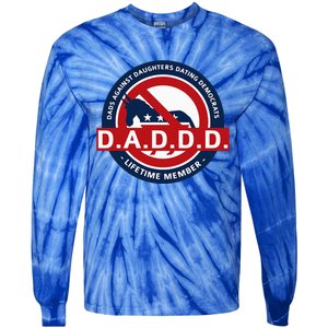 Daddd Dads Against Daughters Dating Democrats Tie-Dye Long Sleeve Shirt