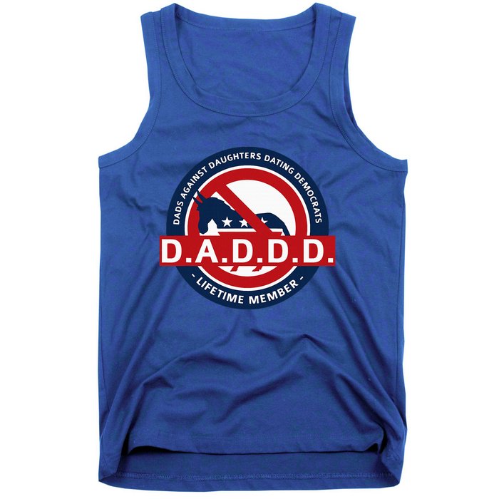 Daddd Dads Against Daughters Dating Democrats Tank Top