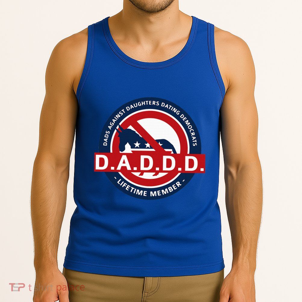 Daddd Dads Against Daughters Dating Democrats Tank Top