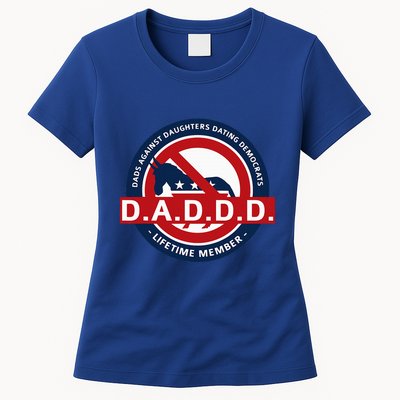 Daddd Dads Against Daughters Dating Democrats Womens T-Shirt