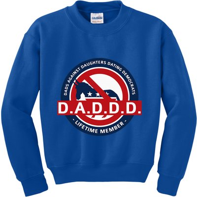 Daddd Dads Against Daughters Dating Democrats Kids Sweatshirt